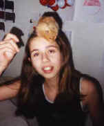 Etch on her head