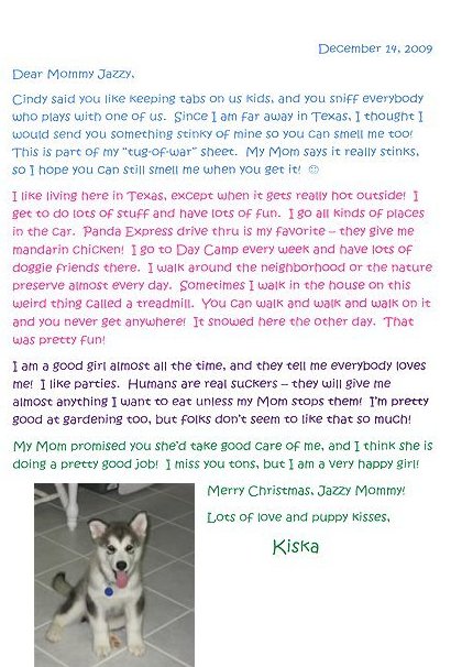 Kiska Letter